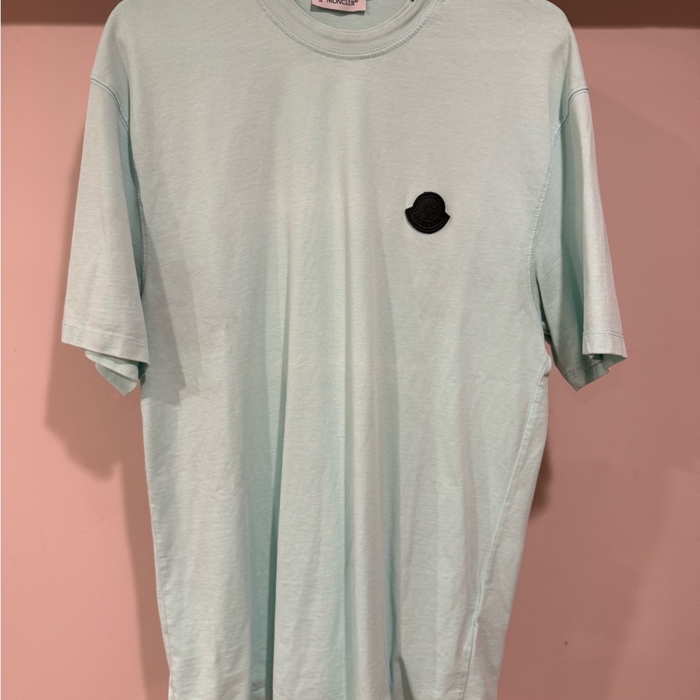 Moncler Mint Green Short Sleeve Tee